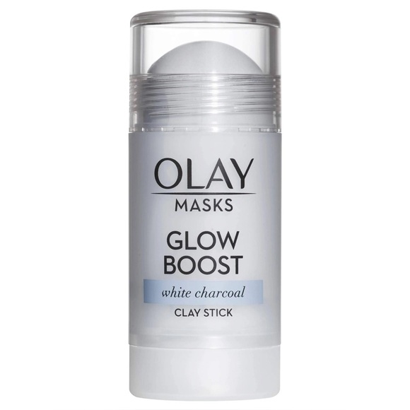 OLAY Other - Olay Masks Glow Boost Clay Stick White Charcoal Mineral Complex - 1.7 oz